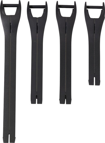 MOOSE RACING Qualifier Boot Strap Kit - Black - Size 10-15 3430-1016 
