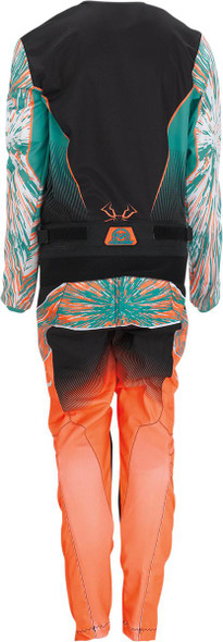  MOOSE RACING Youth Agroid Jersey - Teal/Orange/Black - Medium 2912-2253 