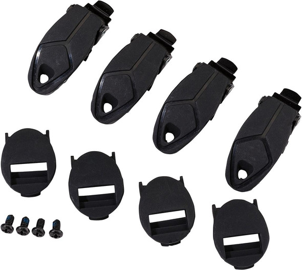  MOOSE RACING Qualifier Boot Buckle Kit - Black 3430-1006 
