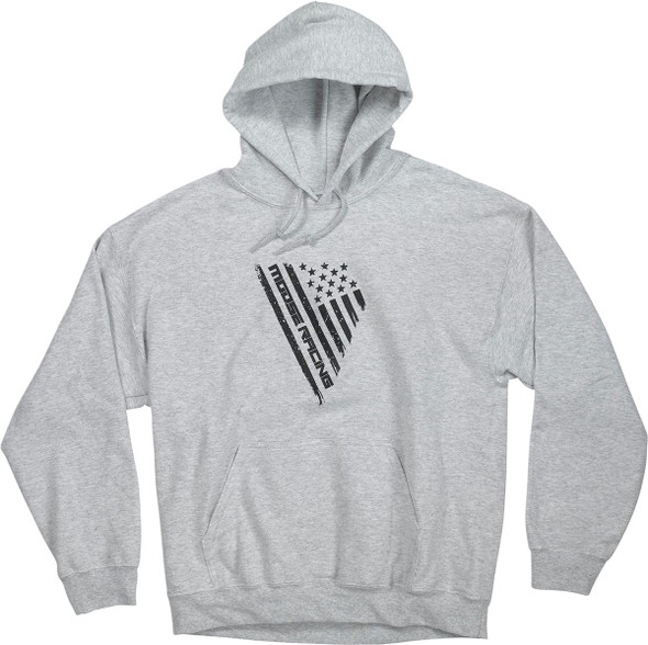  MOOSE RACING Salute Hoodie - Ash - Small 3050-6347 