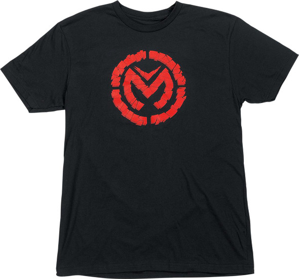  MOOSE RACING Fractured T-Shirt - Black/Red - Medium 3030-22759 