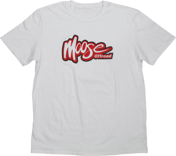  MOOSE RACING Offroad T-Shirt - White - Large 3030-22750 