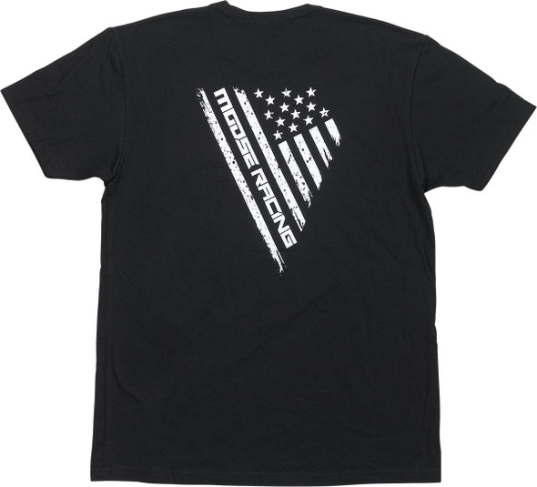  MOOSE RACING Salute T-Shirt - Black - XL 3030-22716 