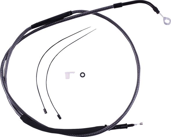 MAGNUM SHIELDING High-Efficiency Polished KARBONFIBR Clutch Cable 72362HE