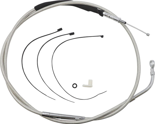  MAGNUM SHIELDING High-Efficiency Polished Stainless Clutch Cable 523610HE 