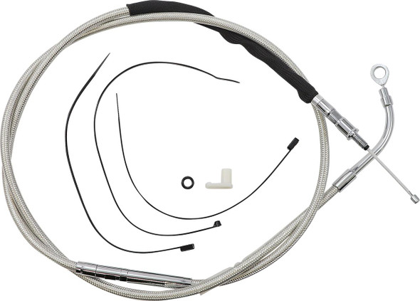  MAGNUM SHIELDING High-Efficiency Polished Stainless Clutch Cable 52366HE 