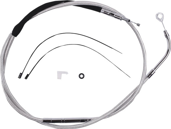  MAGNUM SHIELDING High-Efficiency Polished Stainless Clutch Cable 52362HE 