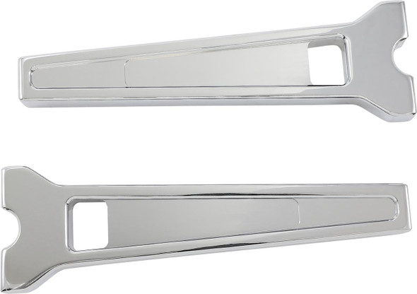  LA CHOPPERS Risers - Straight - 10" - Chrome LA-7470-10C 
