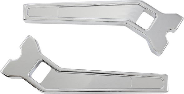  LA CHOPPERS Risers - Pullback - 10" - Chrome LA-7471-10C 