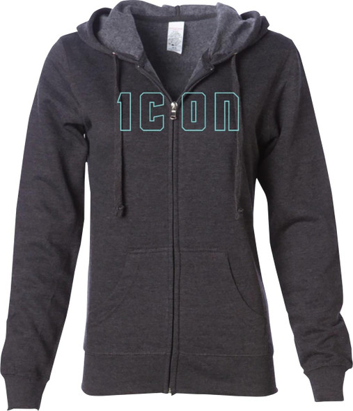  ICON Women's Kat Stevens* Hoodie - Charcoal - Small 3051-1210 