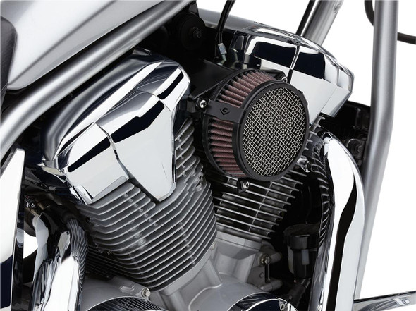  COBRA Air Cleaner Kit - Black 06-0267-03B-SB 