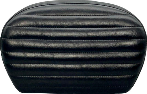 LE PERA Le Pera Large Pleated Sissy Bar Pad for 2008-2022 Harley-Davidson Touring and 2018-2022 Softail Models L-SBP01PT-SH 