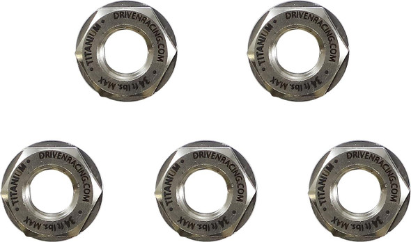  DRIVEN RACING Sprocket Nuts - Titanium DSN-5 TN 