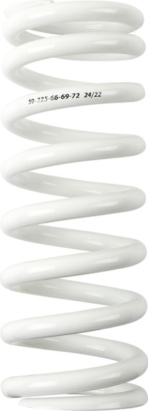  MOOSE RACING Shock Spring - 59 mm OD - 66/69/72 n/mm - White 1312-1016 