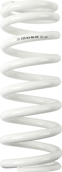  MOOSE RACING Shock Spring - 59 mm OD - 63/66/69 n/mm - White 1312-1015 