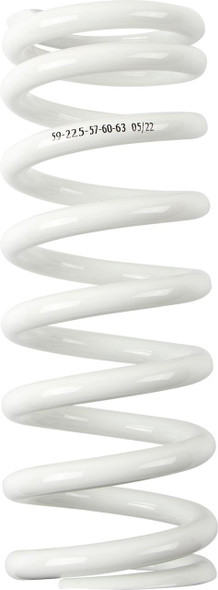  MOOSE RACING Shock Spring - 59 mm OD - 57/60/63 n/mm - White 1312-1014 