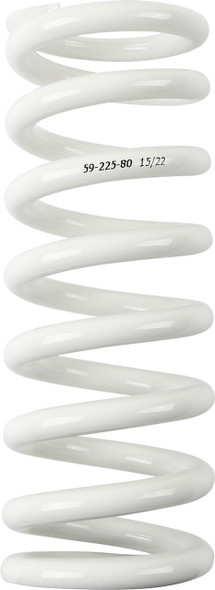  MOOSE RACING Shock Spring - 59 mm OD - 80 n/mm - White 1312-1024 