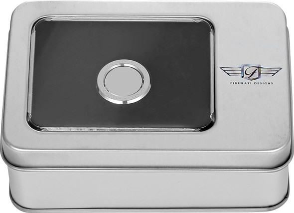  FIGURATI DESIGNS Heel-Toe Shifter Cover - Plain - Stainless Steel FD60-HTSC-SS 