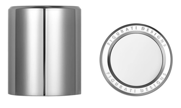  FIGURATI DESIGNS Docking Hardware Covers - Stainless Steel FD60-DC-2730-SS 