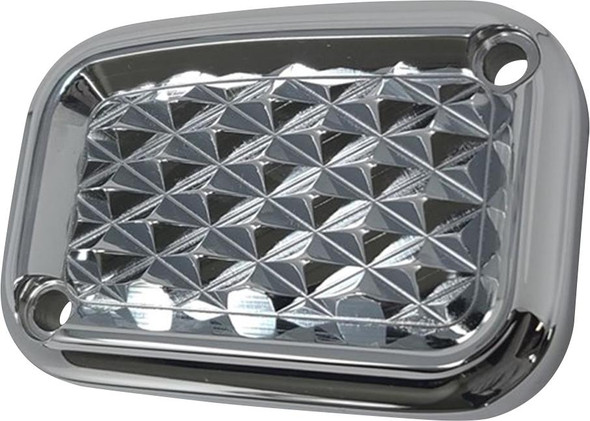  COVINGTONS Master Cylinder Lid - Brake - Front - Diamondback - Chrome C3076-C 