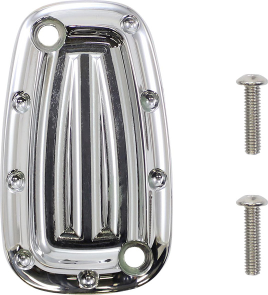  COVINGTONS Rear Master Cylinder Cover - Dimpled - Chrome C1957-C 