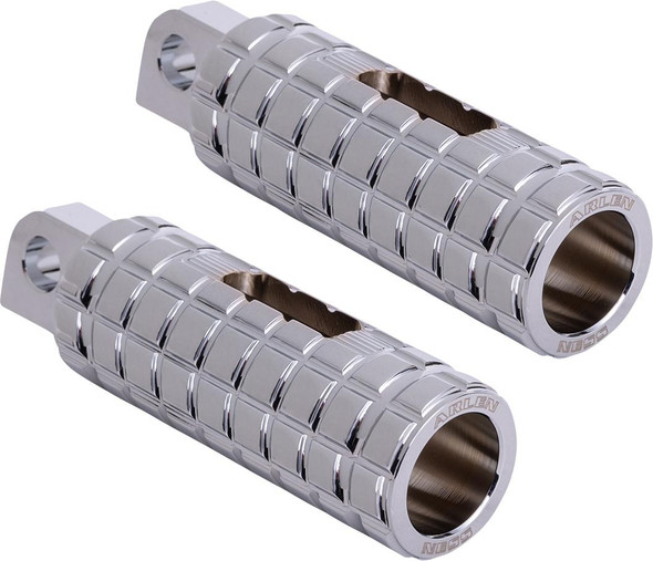  ARLEN NESS Footpegs - Passenger - Chrome 400-039 