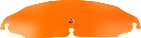  KLOCK WERKS Kolor Flare* Windshield - 3-1/2" - Orange Ice - FLR KWW-01-0653 