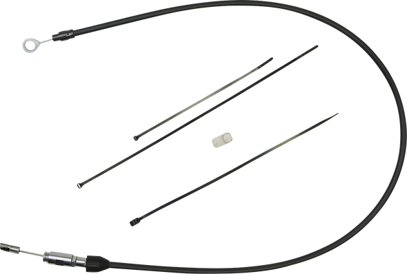 DRAG SPECIALTIES Quick Connect Clutch Cable - Upper - 54" - Black/Black 6323420HE DRAG SPECIALTIES Quick Connect Clutch Cable - Upper - 54" - Black/Black 6323420HE