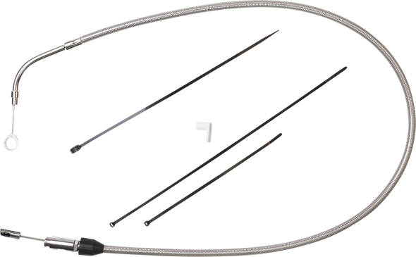 DRAG SPECIALTIES Quick Connect Clutch Cable - Upper - 41" - Stainless Steel 5323502HE