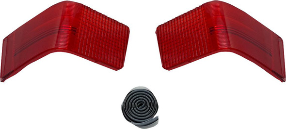  CUSTOM DYNAMICS Taillight Lens - Tour-Pak - Red CD-TP-LENS-R 