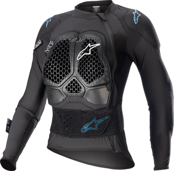  ALPINESTARS Stella Bionic Action v2 Protection Jacket - Black/Cyan - Small 6516823-1079-S 