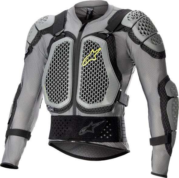  ALPINESTARS Bionic Action v2 Protection Jacket - Gray/Black/Yellow - Large 6506823-915-L 
