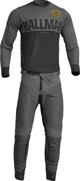  THOR Differ Slice Jersey - Charcoal/Black - Medium 2910-7128 