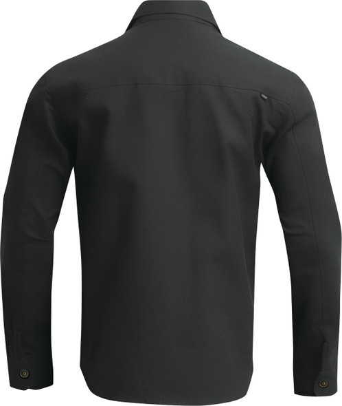  THOR Hallman Over Shirt - Black - Large 2950-0046 