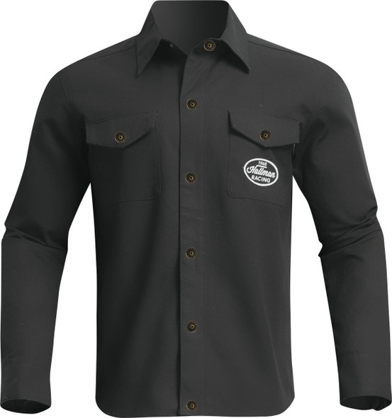  THOR Hallman Over Shirt - Black - Small 2950-0044 