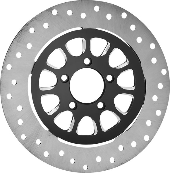  RC COMPONENTS Brake Rotor - Front Right - Dynasty - Anodized Black COG117117ELF2K 
