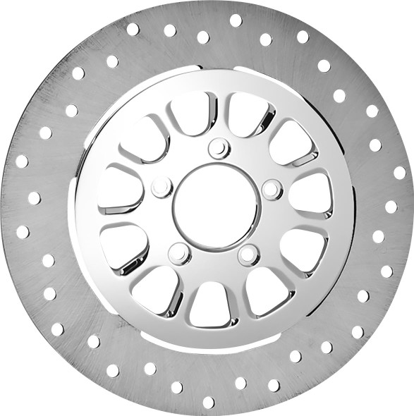 RC COMPONENTS RC Components Front Left Brake Rotor 2008-2022 Harley FLHRXS Road King Special Chrome COG117117CLF2K 