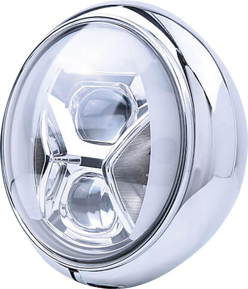  HIGHSIDER Adaptive Headlight with Housing - 7" - Chrome 223-240 