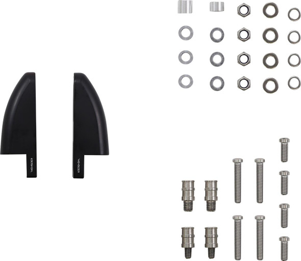  HIGHSIDER Adapters - Fairing/Mirror - 77.5 mm - Set 304-030 