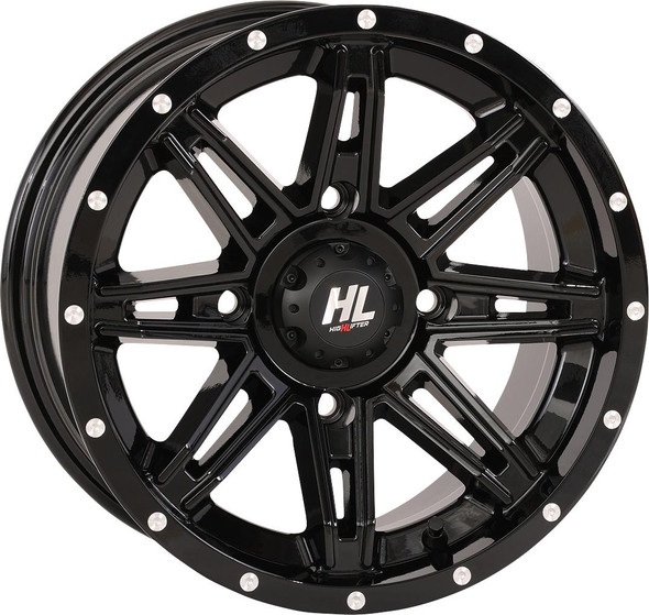  HIGH LIFTER Wheel - HL22 - Front/Rear - Gloss Black - 14x7 - 4/137 - 4+3 (+10 mm) 14HL22-1237 