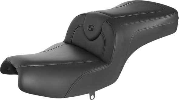 SADDLEMEN RoadSofa* Seat - without Backrest - Black w/ Black Stitching - Challenger '20-'22 I20-06-187 