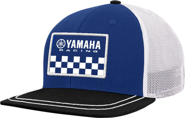  YAMAHA APPAREL Yamaha Racing Hat - Flat Bill - Black/Blue NP21A-H3198 