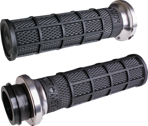  ODI Grips - Hart Luck - Cable - Black/Silver V31HCW-BB-S 
