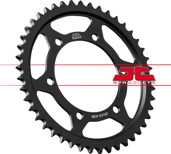  JT SPROCKETS Rear Sprocket - 45 Tooth - YZF R1 LE JTR1479.45ZBK 