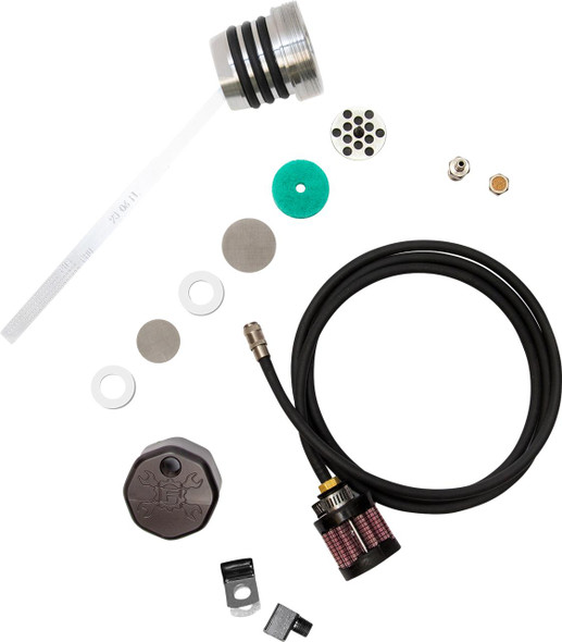  FEULING OIL PUMP CORP. Vented Dipstick - Black - Touring 3096 