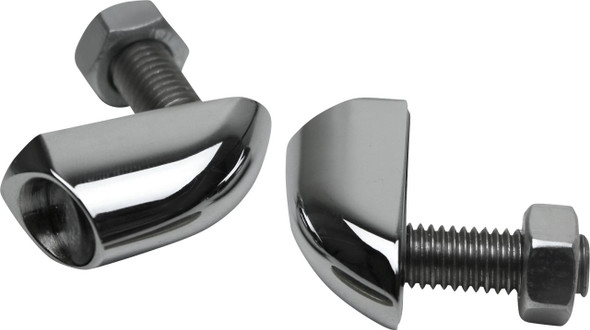  KODLIN USA 3-1 Bullet Rear Indicator Lights - Smooth - Chrome K68464 
