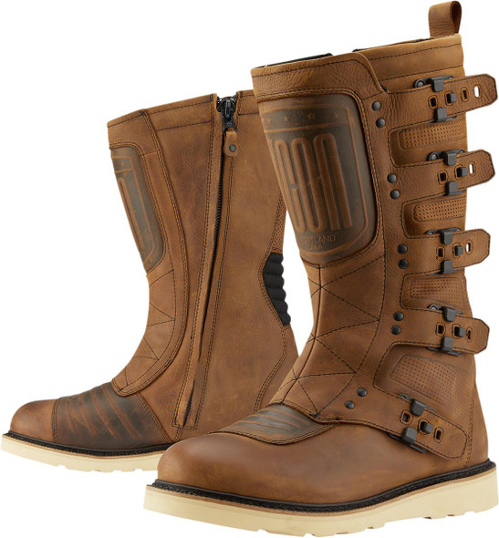  ICON Elsinore 2* CE Boots - Brown - Size 8.5 3403-1222 