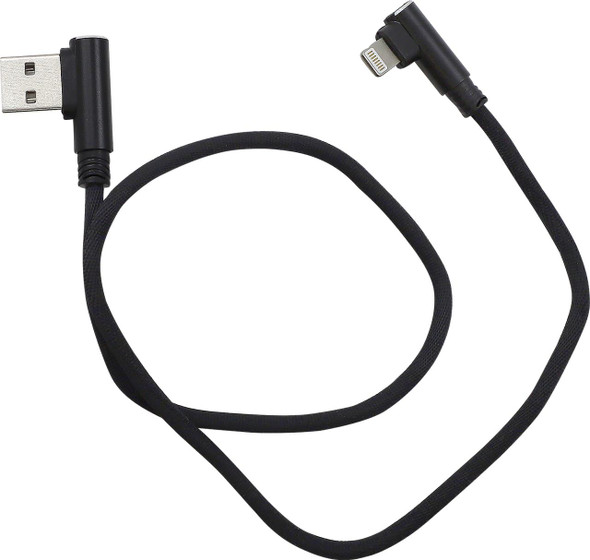  RIDEPOWER 90 USB to 90 Lightning Cable - Charger - Single-End - 18" RP90DEGUSBLHT18 