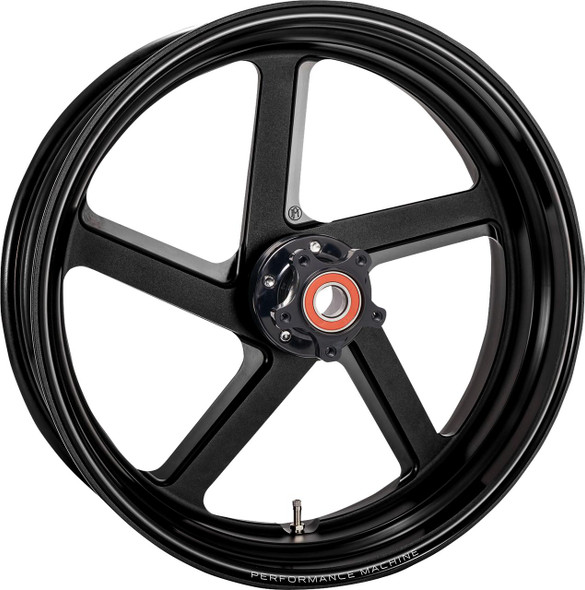  PERFORMANCE MACHINE (PM) Wheel - Pro-Am Race - Rear - Single Disc/without ABS - Black Ops* - 17x6 1270-7716R-PROAP-SMB 
