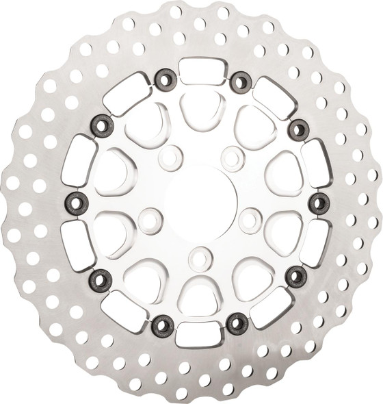  SLYFOX Rear Rotor - Raw - 11.8" 0133-1813S-M 